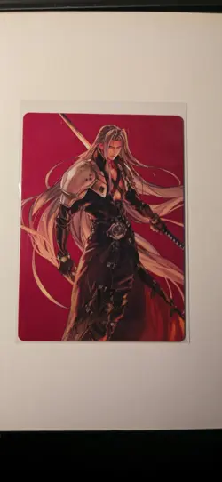 Sephiroth, Fabled SOLDIER Art Card (Gold-Stamped Signature) - Image 1