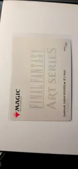 Sephiroth, Fabled SOLDIER Art Card (Gold-Stamped Signature) - Image 2