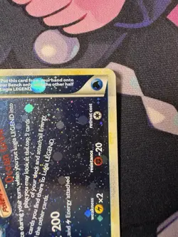 Lugia Legend (Bottom) 114/123 Ultra Rare HeartGold SoulSilver Pokemon Card SWIRL - Image 3