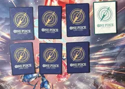 One Piece TCG Super Rare Lot of 7 SR Foil Cards English One Piece NM Lot - Image 2