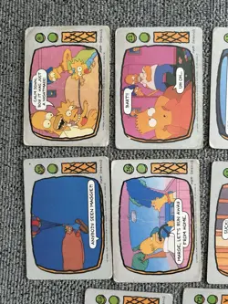 16 x Topps 1990 The Simpsons Collectible Cards Bundle Job Lot Vintage Retro - Image 3