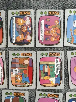 16 x Topps 1990 The Simpsons Collectible Cards Bundle Job Lot Vintage Retro - Image 5