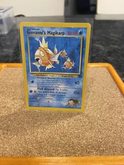 Giovanni's Magikarp 73/132 Gym Challenge Regular Pokemon TCG Lightly Played - Image 1