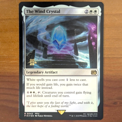 The Wind Crystal - Prerelease Foil Promo - Final Fantasy III MTG FF3 - Image 1