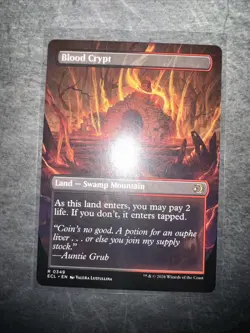 Blood Crypt (Borderless) Lorwyn Eclipsed Regular - Image 2