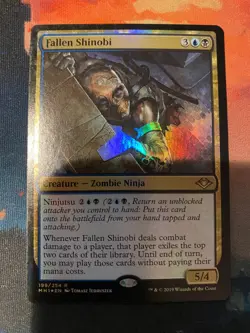 MTG Modern Horizons 1 Fallen Shinobi Foil - Image 1