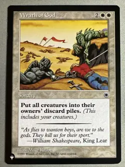 MTG / Wrath of God / LIST / Rare / NM - Image 1