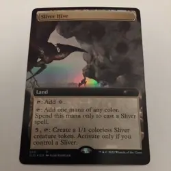 MTG Sliver Hive - Foil - Extended Art, NM-Mint, English Secret Lair Drop Series - Image 1