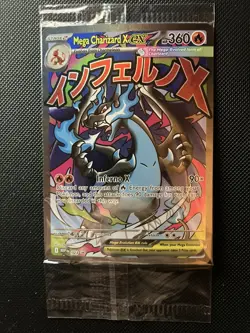 Pokemon Mega Charizard X ex 023 + Oricorio ex Phantasmal Flames UPC Promo Sealed - Image 1