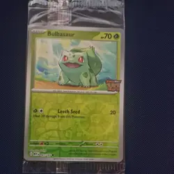 Pokemon Scarlet & Violet 151 - Bulbasaur 001/165 - Best Buy Promo Card - Sealed - Image 1