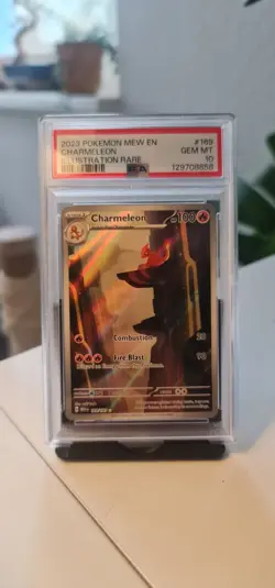 Pokemon | MEW 151 | Charmeleon 169 | Illustration Rare | PSA 10 GEM MINT | EN - Image 1
