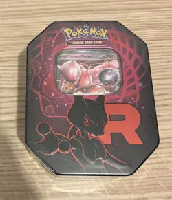 Pokemon TCG Team Rockets Mewtwo EX Destined Rivals Tin - New & Sealed - Image 1