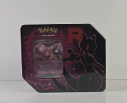 Pokemon TCG - Destined Rivals Team Rocket's Mewtwo ex Tin - New/Factory Sealed - Image 2