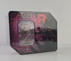 Pokemon TCG - Destined Rivals Team Rocket's Mewtwo ex Tin - New/Factory Sealed - Image 3