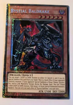 Bystial Baldrake MP25-EN045 Starlight Rare 1st Edition YuGiOh Near Mint/Mint - Image 1