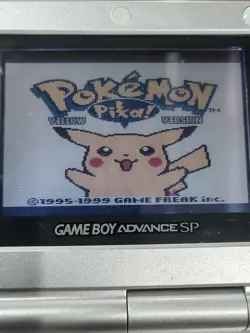 Pokemon Yellow Authentic NEW BATTERY GUARANTEED Tested VERY CLEAN Label - Image 3