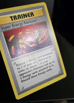 Pokemon TCG - SUPER ENERGY REMOVAL #79 - SHADOWLESS - RARE - BASE SET 1999 - MP - Image 3