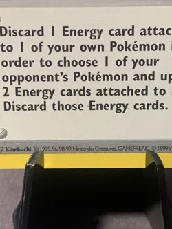Pokemon TCG Super Energy Removal Base Set Shadowless #79/102 1999 WOTC VTG NM/LP - Image 2