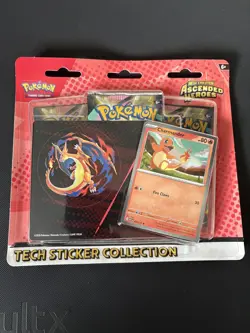 Pokemon TCG | Ascended Heroes | Charmander Tech Sticker Collection | New/Sealed - Image 1
