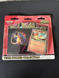 Pokemon TCG | Ascended Heroes | Charmander Tech Sticker Collection | New/Sealed - Image 2