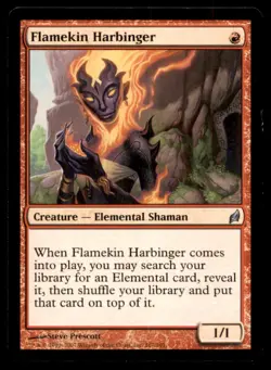 Flamekin Harbinger LP Light Play Lorwyn MTG [7160] - Image 1