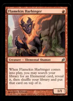 Flamekin Harbinger LP Light Play Lorwyn MTG [7162] - Image 1