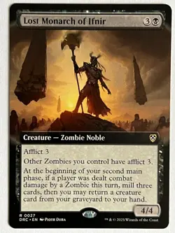 Lost Monarch of Ifnir (Extended Art) ✅ Aetherdrift ✅ magic the gathering (MTG) - Image 1