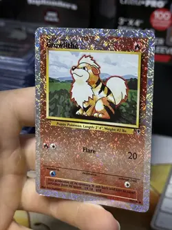 #2 Growlithe 45/110 Legendary Collection 2002 Reverse Holo Pokemon Card TCG - Image 4