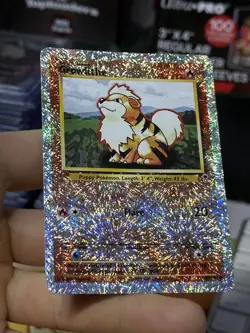 #2 Growlithe 45/110 Legendary Collection 2002 Reverse Holo Pokemon Card TCG - Image 5