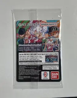 RARE Bandai Namco One Piece CCG Monkey D. Luffy US Voyage Card *SEALED* - Image 2