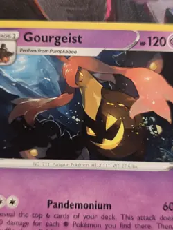 Gourgeist 077/203 SW&SH Evolving Skies Rare Pokemon Card - Image 2