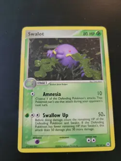 Pokemon TCG Card 2004 Hidden Legends Swalot 50/101 - Image 1