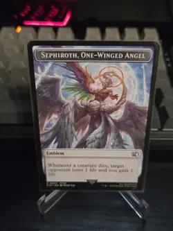 Sephiroth, One-Winged Angel / Robot Warrior Token MTG Final Fantasy NM - Image 1