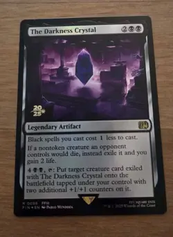 The Darkness Crystal #96 (Foil) (NM) Final Fantasy FIN Magic MTG - Image 1