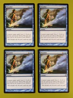 Dissolve x4 Theros 4x Playset Magic the Gathering MTG - Image 1