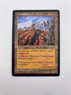 Wasteland - NM - Tempest - Magic the Gathering - Image 1