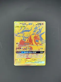 Pokemon - Reshiram & Charizard GX - SM247 Sun & Moon Tag Team Promo - NM - Image 1