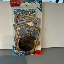 Pokemon Journey Together Checklane Blister Pack Rhyperior Triple Promo New - Image 1
