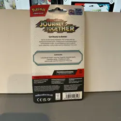Pokemon Journey Together Checklane Blister Pack Rhyperior Triple Promo New - Image 2