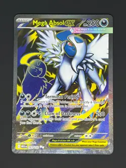 Mega Absol EX 161/132 Me01: Mega Evolution Full Art Pokemon TCG NM - Image 1
