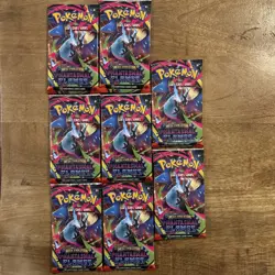 8x Phantasmal Flames Single Sealed Booster Pack Pokemon Mega Evolution English - Image 1