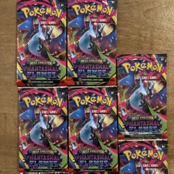 8x Phantasmal Flames Single Sealed Booster Pack Pokemon Mega Evolution English - Image 2