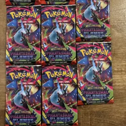 8x Phantasmal Flames Single Sealed Booster Pack Pokemon Mega Evolution English - Image 3