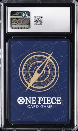 2025 ONE PIECE JPN SCHOOL VOLUME 10 #OP12-106 TRAFALGAR LAW CGC 10 GEM MINT - Image 2