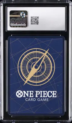 2025 ONE PIECE JPN SCHOOL VOLUME 10 #OP12-106 TRAFALGAR LAW CGC 10 GEM MINT - Image 2