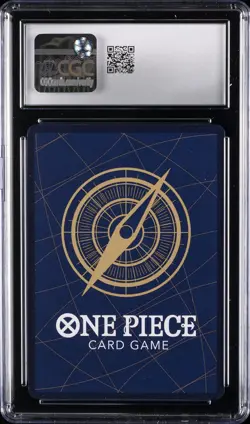 2025 ONE PIECE JPN SCHOOL VOLUME 10 #OP12-106 TRAFALGAR LAW CGC 10 GEM MINT - Image 2