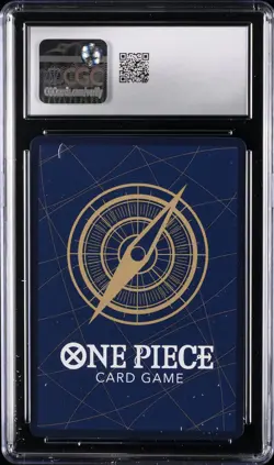 2025 ONE PIECE JPN SCHOOL VOLUME 10 #OP12-106 TRAFALGAR LAW CGC 10 GEM MINT - Image 2