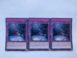 YuGiOh! The Black Goat Laughs x3 CH01-EN038 Ultra Rare - Image 1