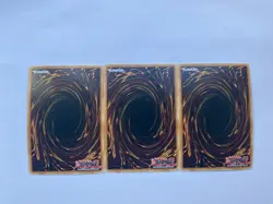 YuGiOh! The Black Goat Laughs x3 CH01-EN038 Ultra Rare - Image 2