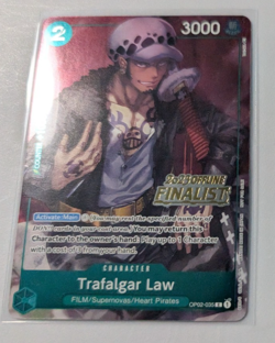 TRAFALGAR LAW - One Piece TCG OP02-035 - PROMO Finalist 2023 Offline Regional LP - Image 1